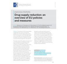 Drug supply reduction: an overview of EU policies and measures